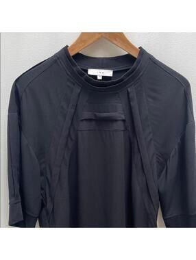 IRO Black Tunic Dress - contemporary design size 36